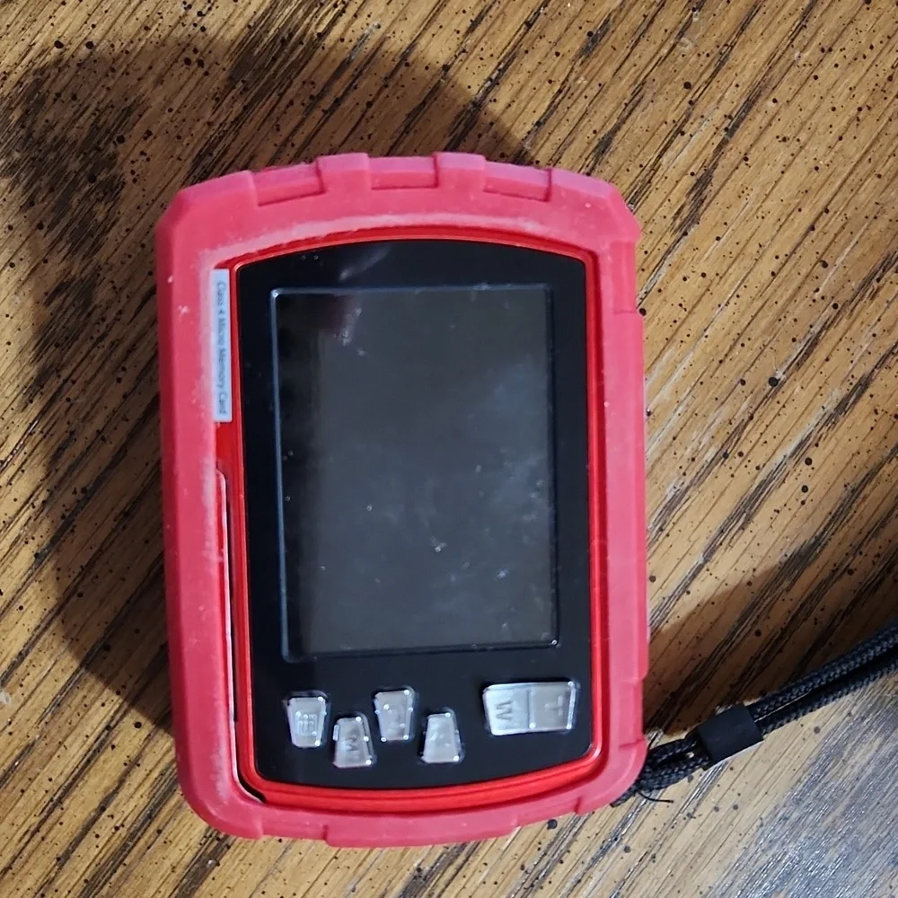 Polaroid bold red